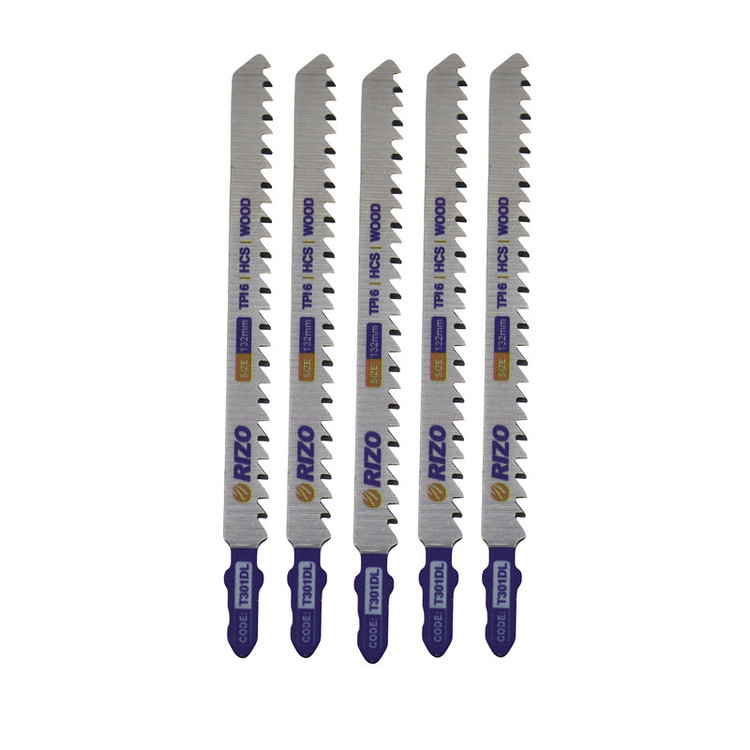 تیغه اره عمودبر ریزو مدل YPB-WOOD-T301DL/132MM مجموعه 5 عددی
